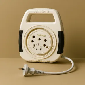 Anchor C-F 6A 4Mtr 2Pin Cherry Extension (5208)