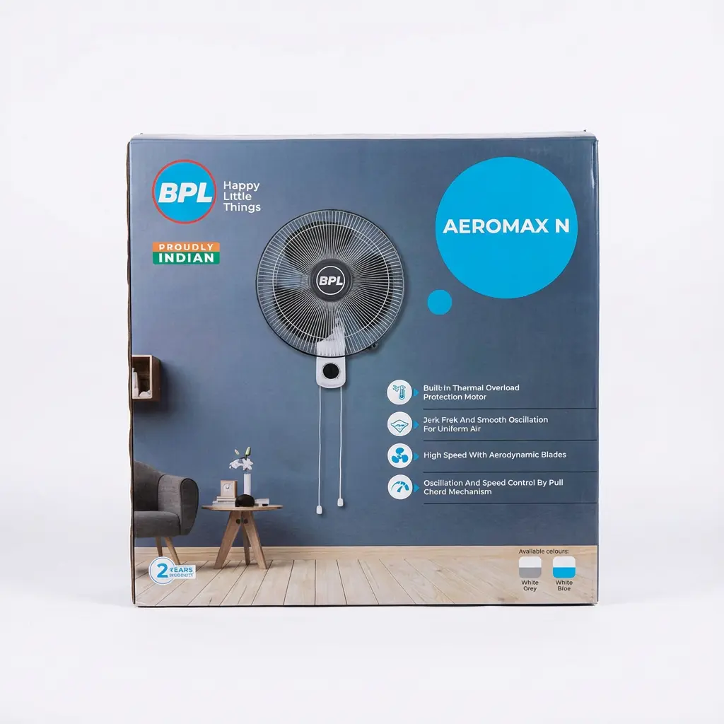 BPL Aeromax 400mm HS Wall Fan Wall fan