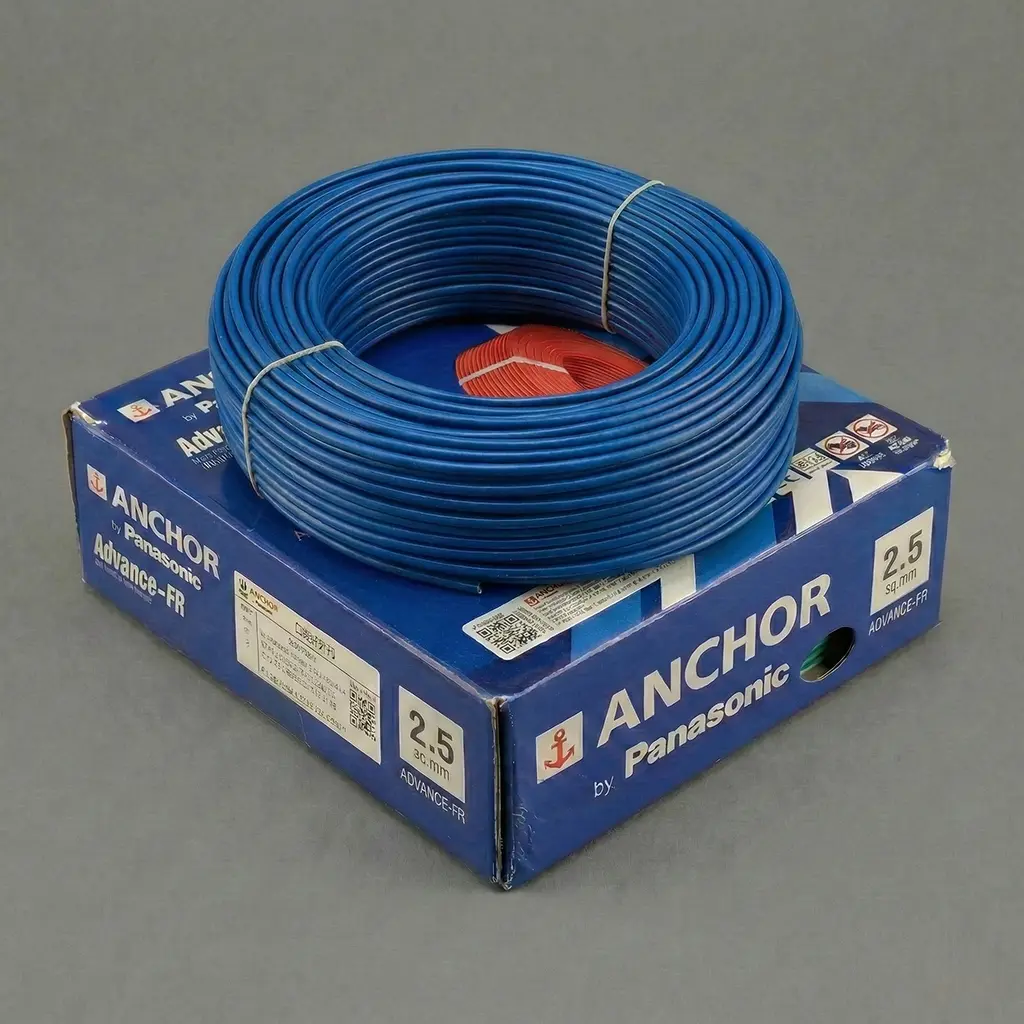 Anchor 2.5 Sq.mm Blue Copper Wire wire shop near me