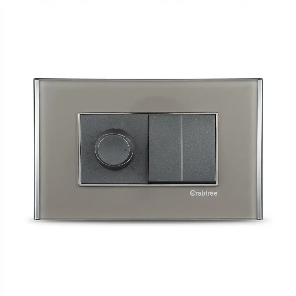 Havells Signia Glass Plate - Frosted Husky switch shop near me