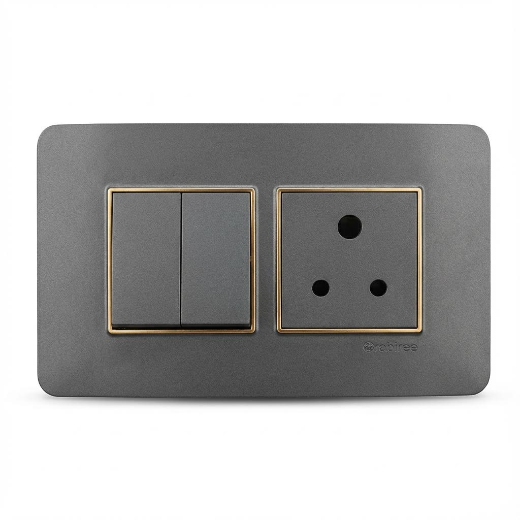 Havells Signia Grey Rose Bezel switch shop near me