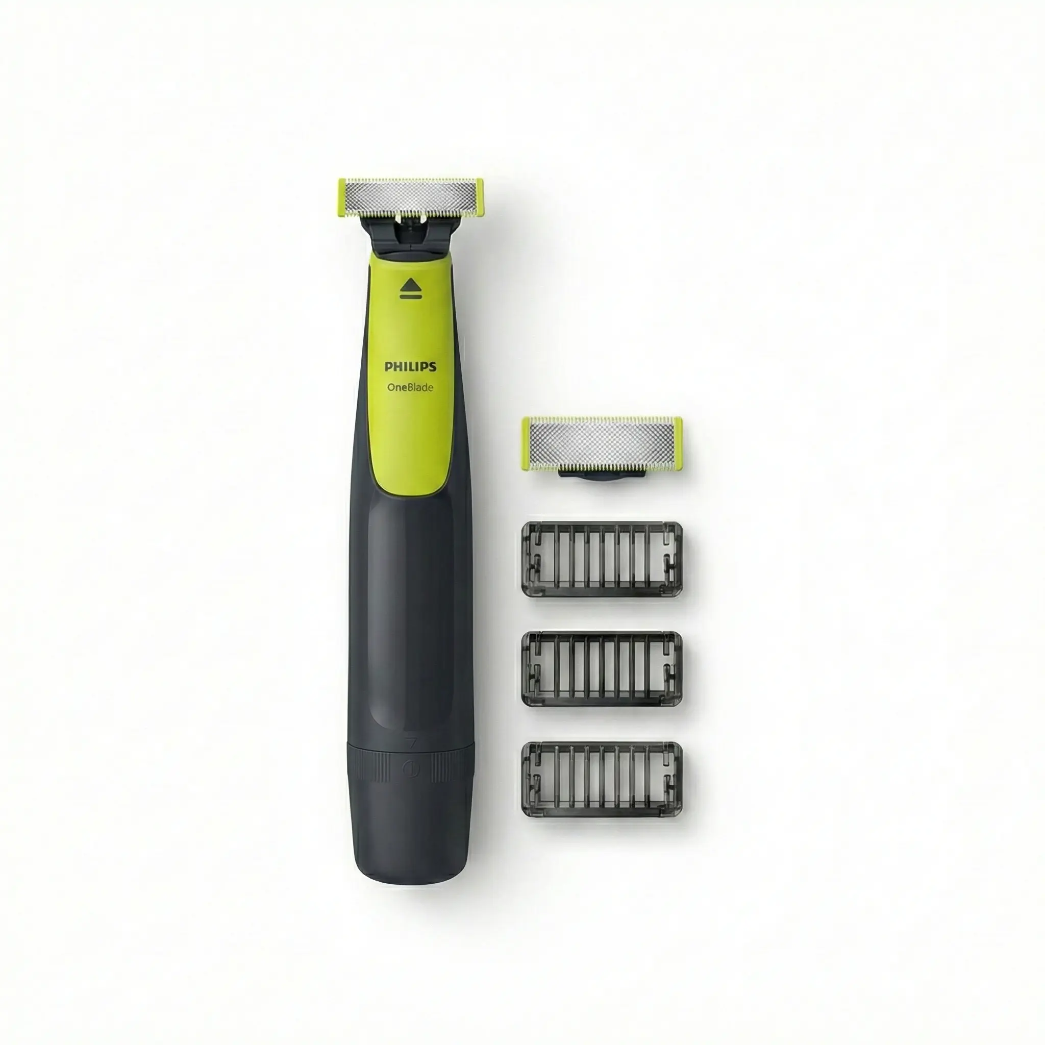 PHILIPS OneBlade QP2513 Trimmer 30 min Runtime 3 Length Settings (Black Green)